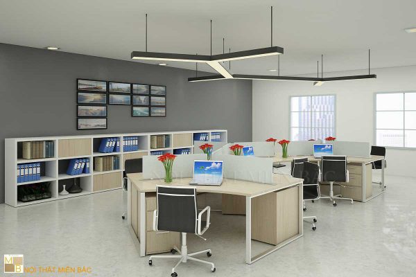 Bố trí nội thất phòng làm việc giúp tăng hiệu quả làm việc